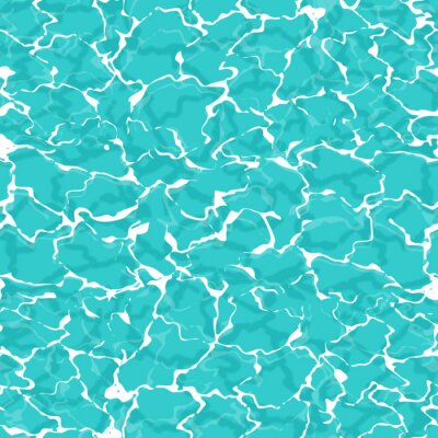 Behang Turkoois schuimend zeewater