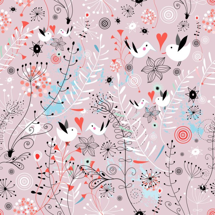 Behang Verborgen in het gras