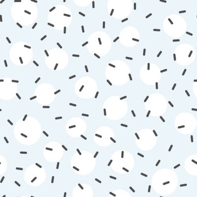 Behang Verspreide streepjes