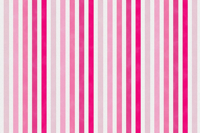 Behang Verticaal strepenpatroon in roze tinten