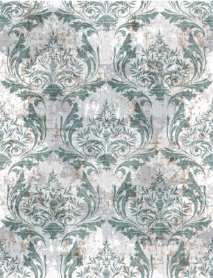 Behang Victoriaanse patroon