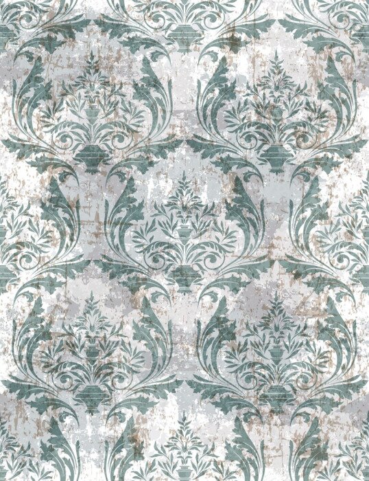 Behang Victoriaanse patroon