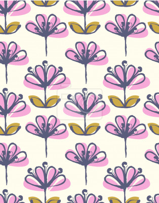 Behang Vijverbloemen