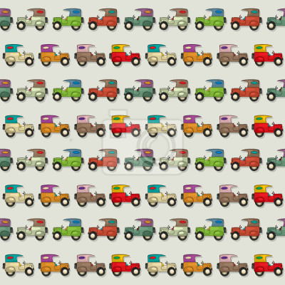 Behang Vintage Automobiles