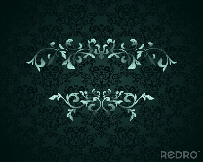 Behang Vintage frame