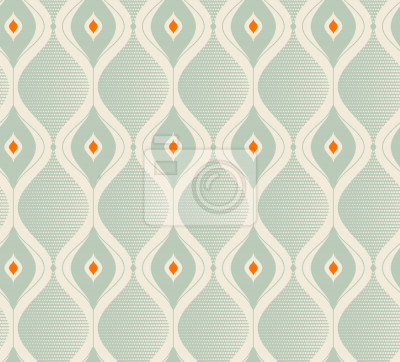 Behang Vintage kralen Op Een String