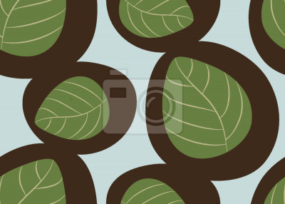 Behang Vintage Natuur