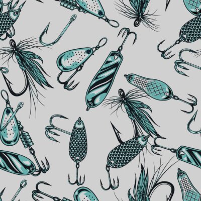 Behang Vissen lokt