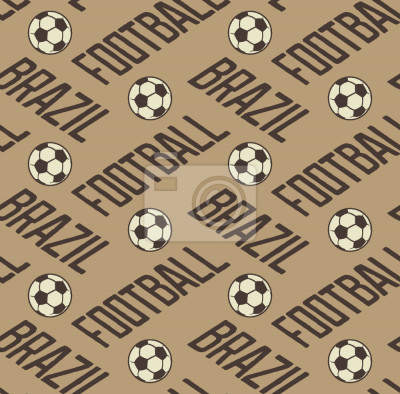 Behang Voetbal In Brazilië