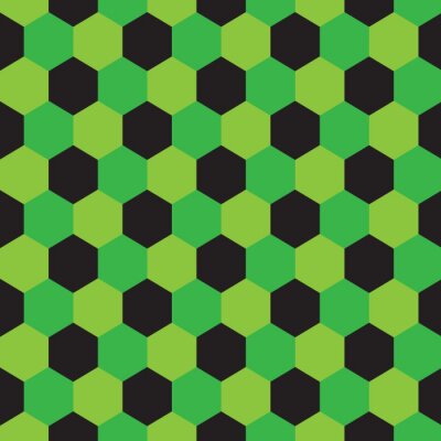 Behang Voetbal of Voetbal Surface Pattern.