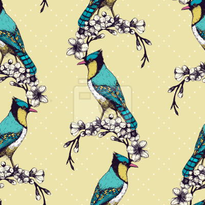 Behang Vogelschoonheid