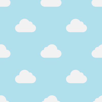 Behang Walvissen Naadloze patroon op blauwe achtergrond vector illustratie met Ankers. Zeepatroon, Kinderpatroon voor print, textiel, wrapping, wallpapers, web achtergrond, cover, banner, flyer.