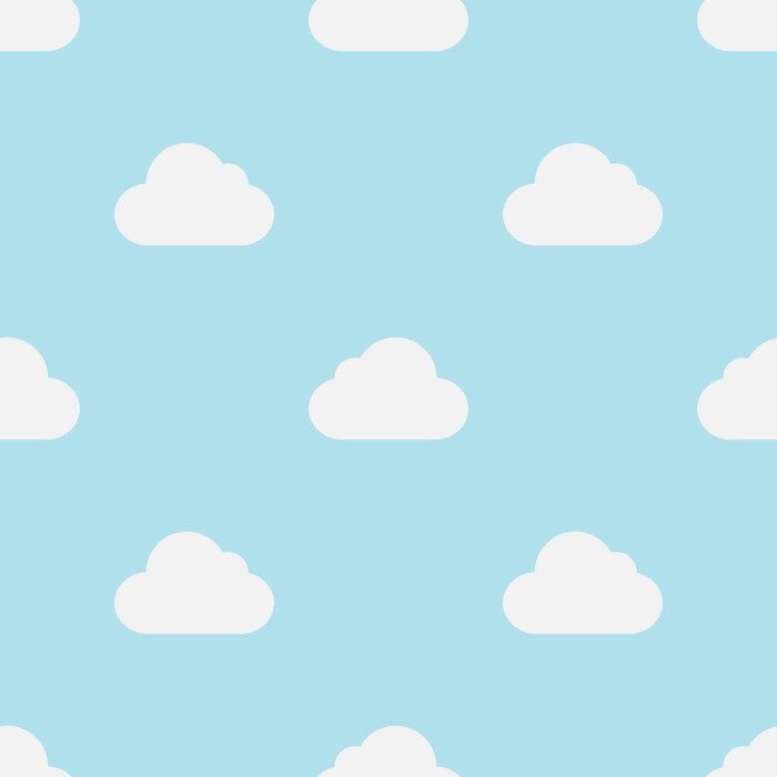 Behang Walvissen Naadloze patroon op blauwe achtergrond vector illustratie met Ankers. Zeepatroon, Kinderpatroon voor print, textiel, wrapping, wallpapers, web achtergrond, cover, banner, flyer.