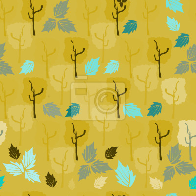 Behang Wanneer de laatste Bladeren Vallen