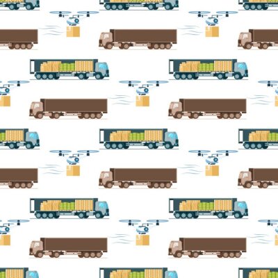 Behang Warehouse Fast Delivery Item Seamless Pattern