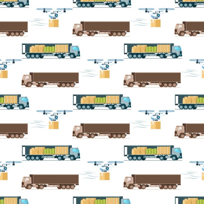 Behang Warehouse Fast Delivery Item Seamless Pattern