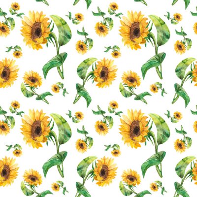 Behang Watercolor illustration