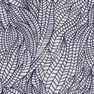 Behang Waterplanten in donkere kleuren