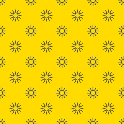 Behang Weer naadloos patroon