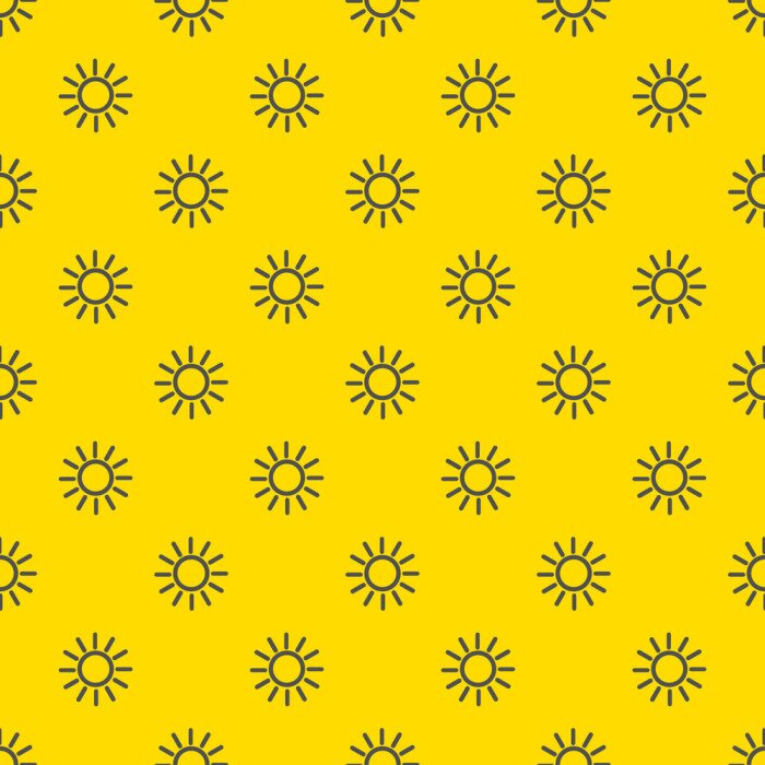 Behang Weer naadloos patroon