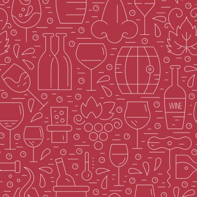 Behang Winery Pattern