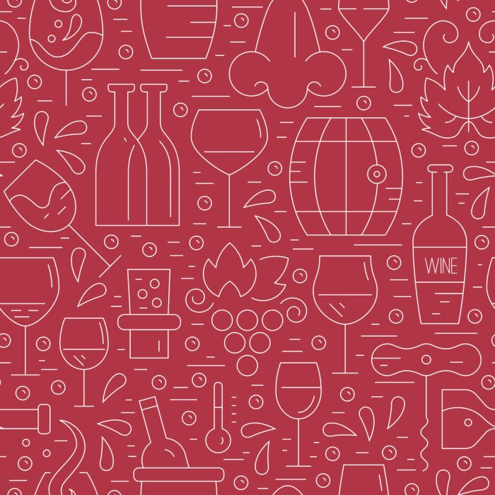 Behang Winery Pattern