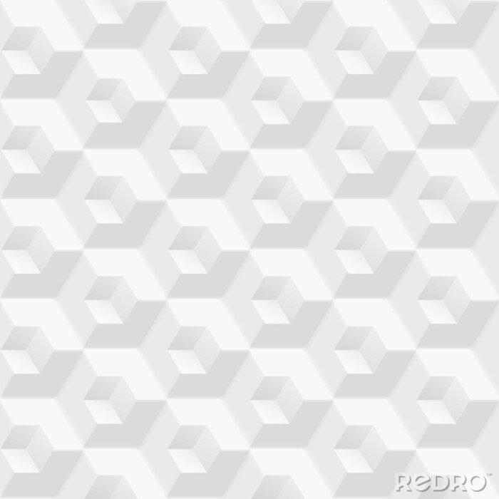 Behang Wit textuur - naadloze vector achtergrond