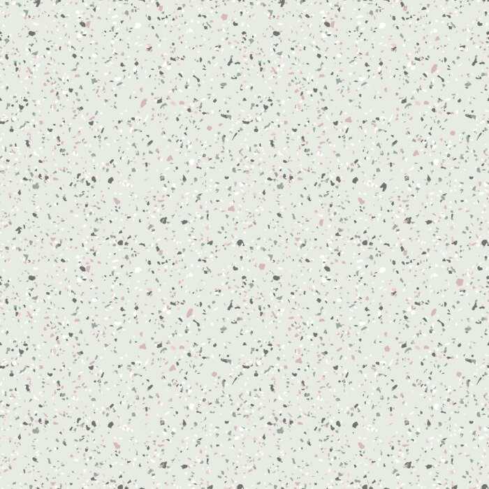 Behang Witte steen met kleurrijke deeltjes