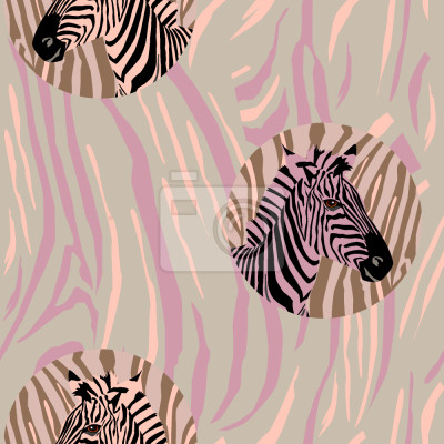 Behang Zebra Fashion