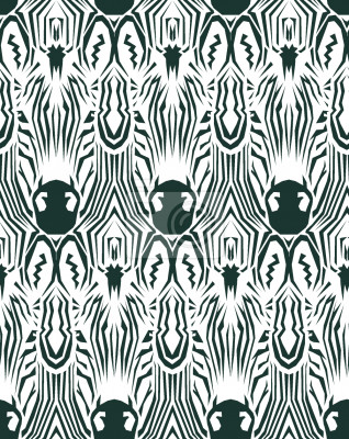 Behang Zebra Kaleidoscope