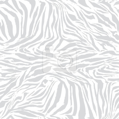Behang Zebra Monochroom