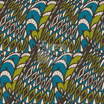 Behang Zeven Tiger Mix