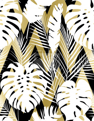 Behang Zig Zag Tropics