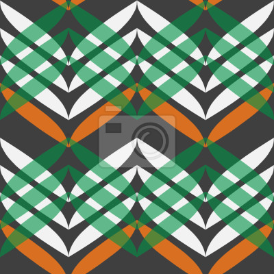 Behang Zigzagvormig cursus