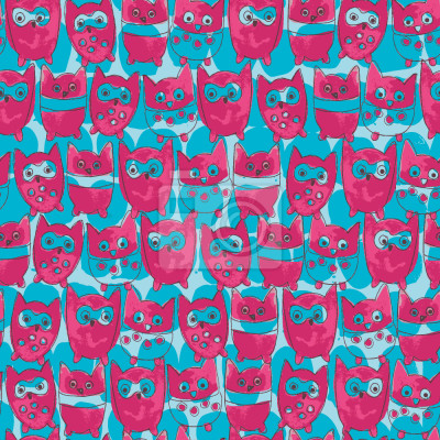 Behang Zo Grappige Uilen