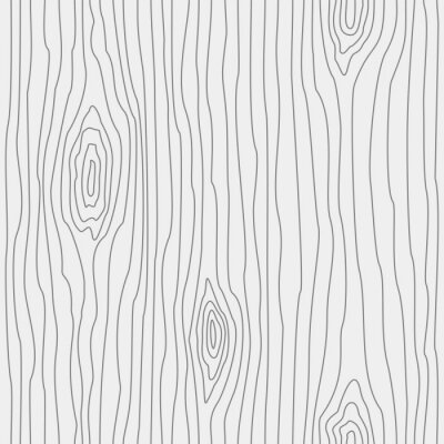 Behang Zwart en wit abstract houten patroon