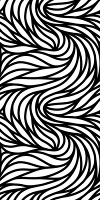 Zwart-wit golven patroon