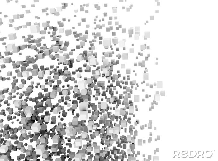 Canvas 3D kubus achtergrond