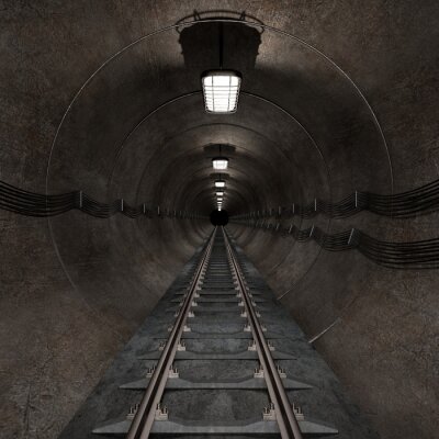 Canvas 3D metrotunnel