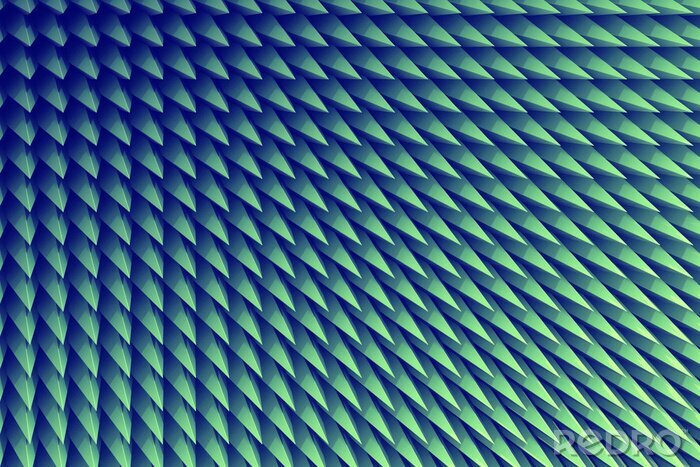 Canvas 3D patroon met optische illusie