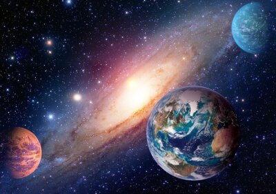 Aarde, planeten en de Melkweg