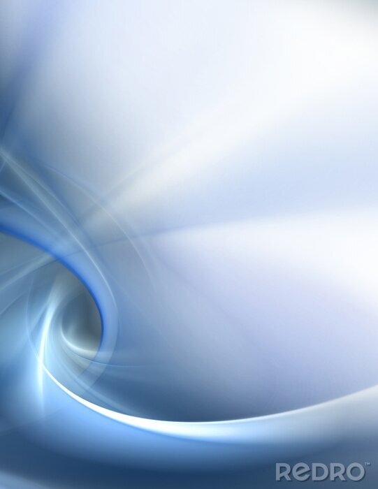 Canvas Abstract blauw