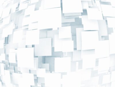 Abstracte achtergrond van 3D vierkanten