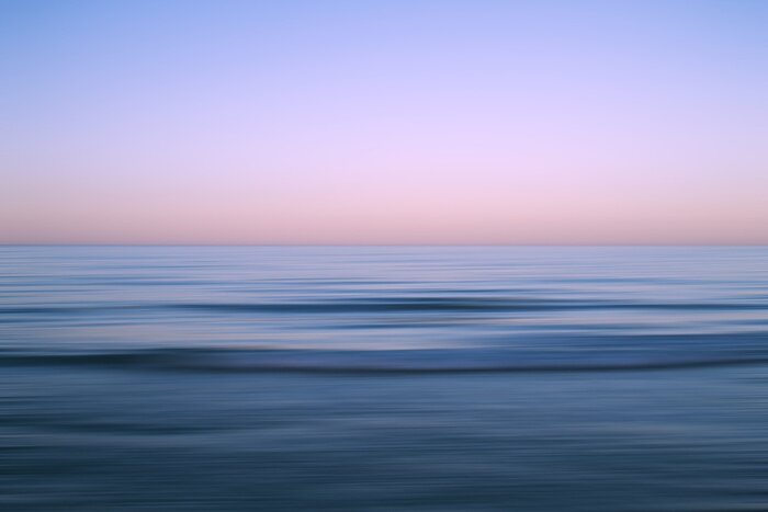 Canvas abstracte zee