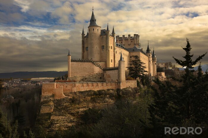 Canvas Alcazar of Segovia