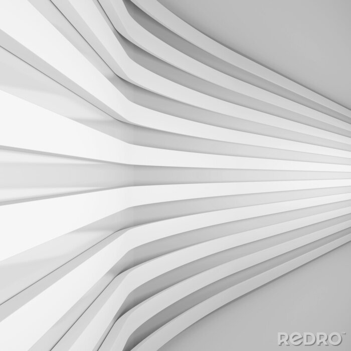 Canvas Architectonisch 3D-element