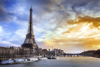 Architecturaal panorama van Parijs