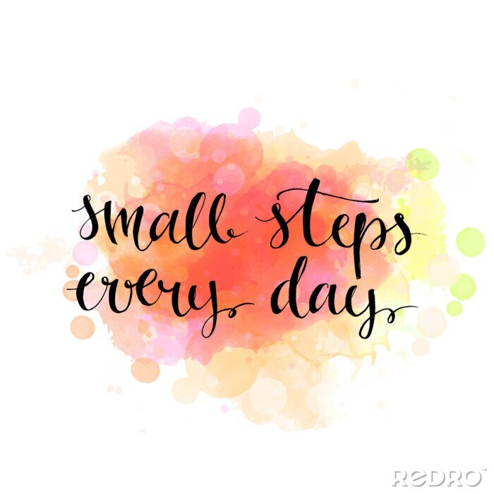 Canvas Artistieke achtergrond voor de inscriptie