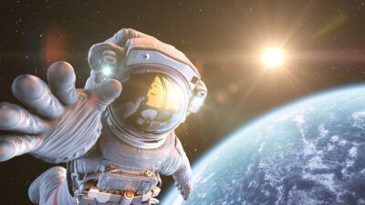 Astronaut 3D-graphics