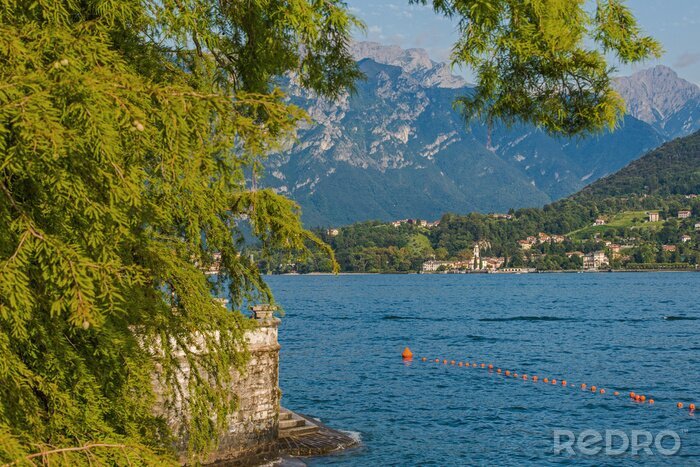 Canvas Bellagio Comune in Italy and the Lake Como